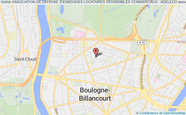 ASSOCIATION DE DÉFENSE D'ENSEIGNES LOCATAIRES D'ENSEMBLES COMMERCIAUX - ADELECO