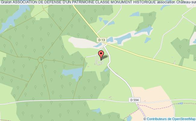 ASSOCIATION DE DEFENSE D'UN PATRIMOINE CLASSE MONUMENT HISTORIQUE