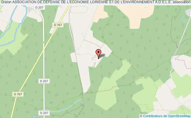 plan association Association De Defense De L'economie Lorienne Et De L'environnement A.d.e.l.e. Noyant-Villages