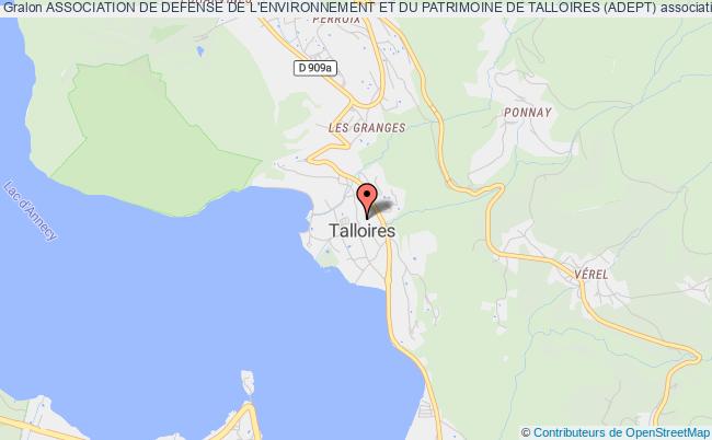 ASSOCIATION DE DEFENSE DE L'ENVIRONNEMENT ET DU PATRIMOINE DE TALLOIRES (ADEPT)
