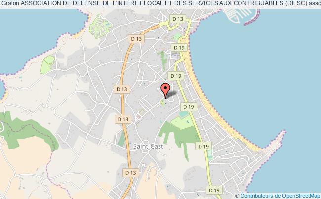 plan association Association De DÉfense De L'intÉrÊt Local Et Des Services Aux Contribuables (dilsc) Saint-Cast-le-Guildo
