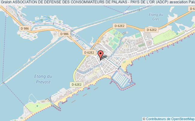 ASSOCIATION DE DÉFENSE DES CONSOMMATEURS DE PALAVAS - PAYS DE L'OR (ADCP)