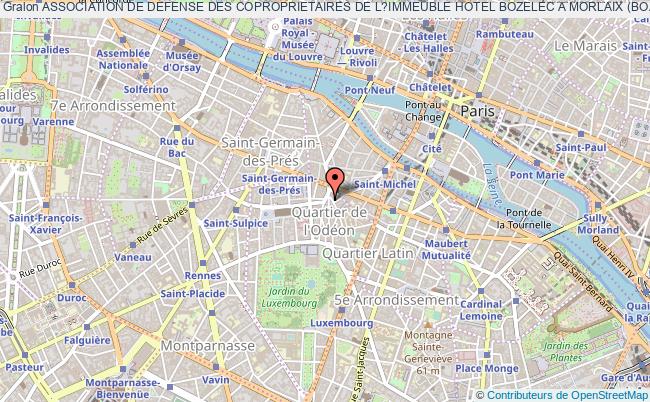 plan association Association De Defense Des Coproprietaires De L?immeuble Hotel Bozelec A Morlaix (bozelecmx) Paris