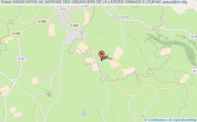 plan association Association De Defense Des Creanciers De La Laiterie Grange A Loupiac Ally