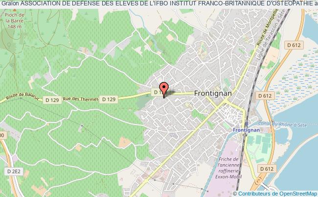 ASSOCIATION DE DEFENSE DES ELEVES DE L'IFBO INSTITUT FRANCO-BRITANNIQUE D'OSTEOPATHIE