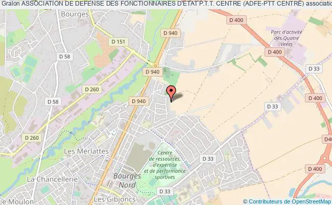 ASSOCIATION DE DEFENSE DES FONCTIONNAIRES D'ETAT P.T.T. CENTRE (ADFE-PTT CENTRE)