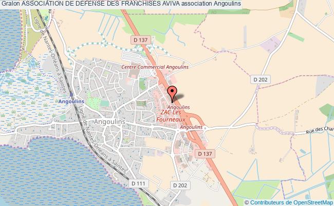 plan association Association De DÉfense Des FranchisÉs Aviva Angoulins