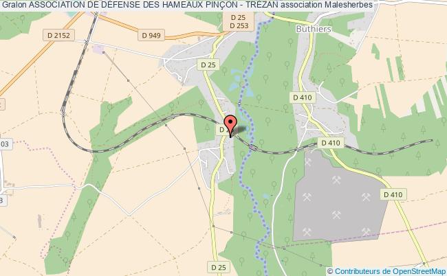 ASSOCIATION DE DÉFENSE DES HAMEAUX PINÇON - TRÉZAN