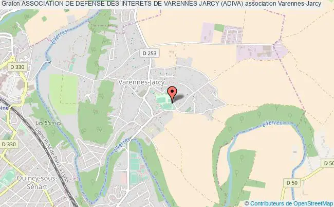 plan association Association De Defense Des Interets De Varennes Jarcy (adiva) Varennes-Jarcy
