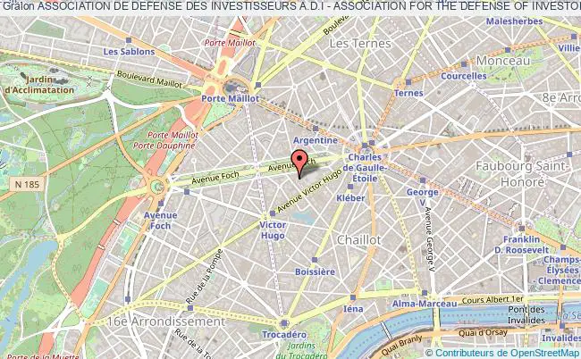 plan association Association De Defense Des Investisseurs A.d.i - Association For The Defense Of Investors (a.d.i) Paris