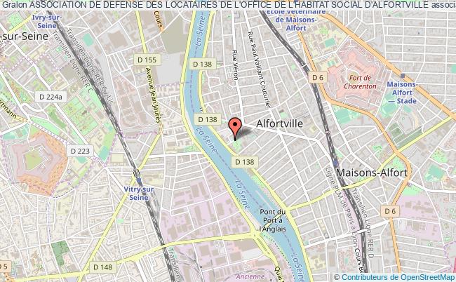 ASSOCIATION DE DEFENSE DES LOCATAIRES DE L'OFFICE DE L'HABITAT SOCIAL D'ALFORTVILLE