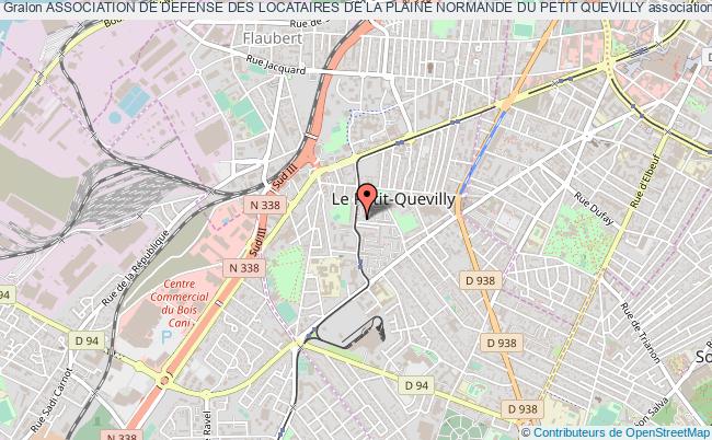 ASSOCIATION DE DEFENSE DES LOCATAIRES DE LA PLAINE NORMANDE DU PETIT QUEVILLY