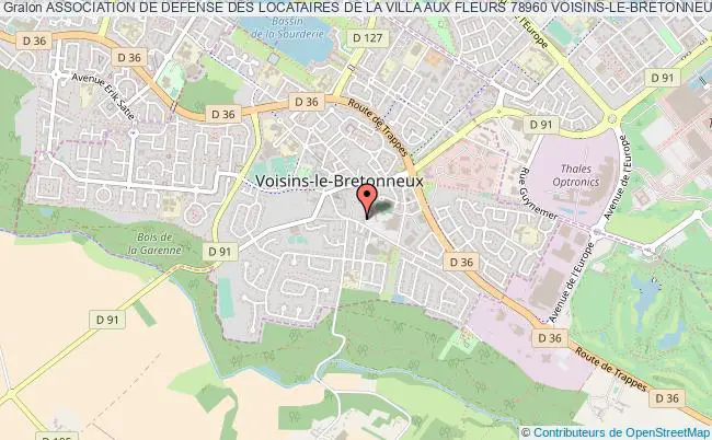 ASSOCIATION DE DEFENSE DES LOCATAIRES DE LA VILLA AUX FLEURS 78960 VOISINS-LE-BRETONNEUX