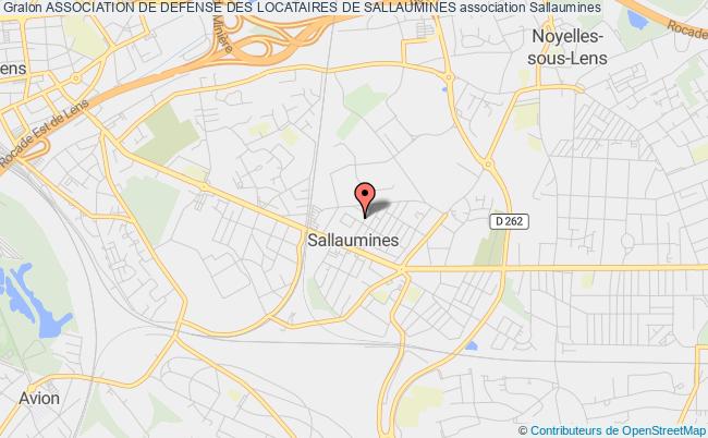ASSOCIATION DE DEFENSE DES LOCATAIRES DE SALLAUMINES