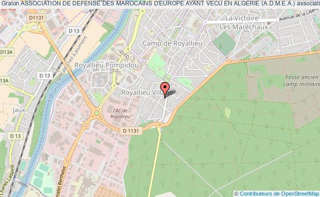 ASSOCIATION DE DEFENSE DES MAROCAINS D'EUROPE AYANT VECU EN ALGERIE (A.D.M.E.A.)