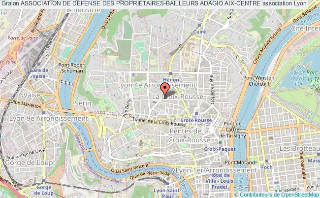 plan association Association De DÉfense Des PropriÉtaires-bailleurs Adagio Aix-centre Lyon