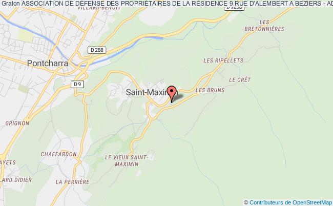 ASSOCIATION DE DÉFENSE DES PROPRIÉTAIRES DE LA RÉSIDENCE 9 RUE D'ALEMBERT A BEZIERS - ADCAB34