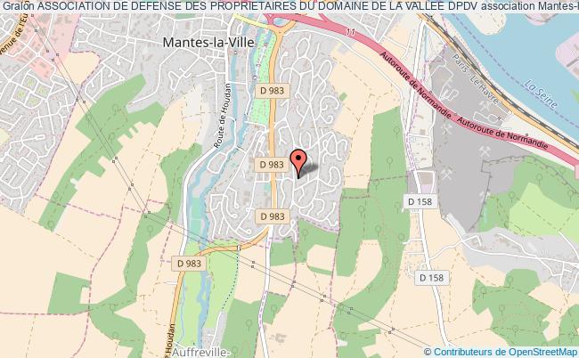 plan association Association De Defense Des Proprietaires Du Domaine De La Vallee Dpdv Mantes-la-Ville