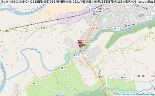 ASSOCIATION DE DEFENSE DES RIVERAINS DE L'AVENUE CHARLES DE GAULLE (ADRACG)