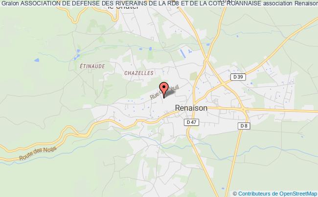 ASSOCIATION DE DEFENSE DES RIVERAINS DE LA RD8 ET DE LA COTE ROANNAISE