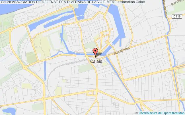 plan association Association De DÉfense Des Riverains De La Voie MÈre Calais
