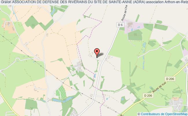 ASSOCIATION DE DEFENSE DES RIVERAINS DU SITE DE SAINTE-ANNE (ADRA)