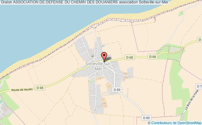 plan association Association De Defense Du Chemin Des Douaniers Sotteville-sur-Mer