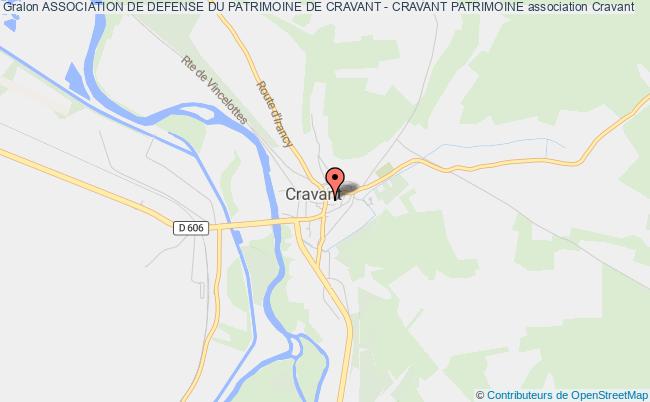 ASSOCIATION DE DEFENSE DU PATRIMOINE DE CRAVANT - CRAVANT PATRIMOINE