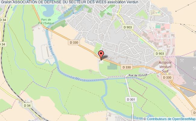 plan association Association De Defense Du Secteur Des Wees Verdun