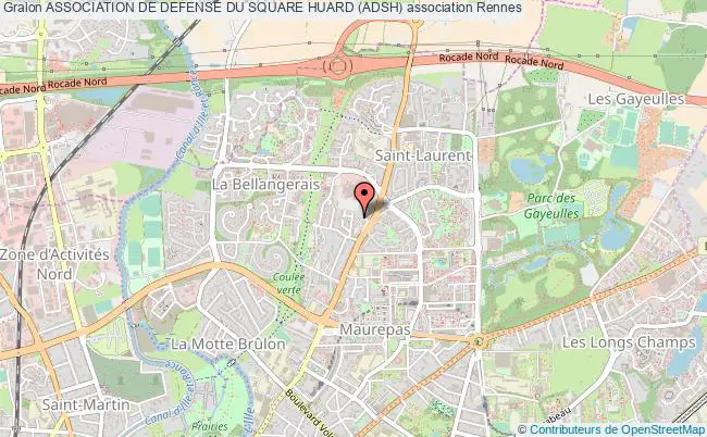 plan association Association De Defense Du Square Huard (adsh) Rennes