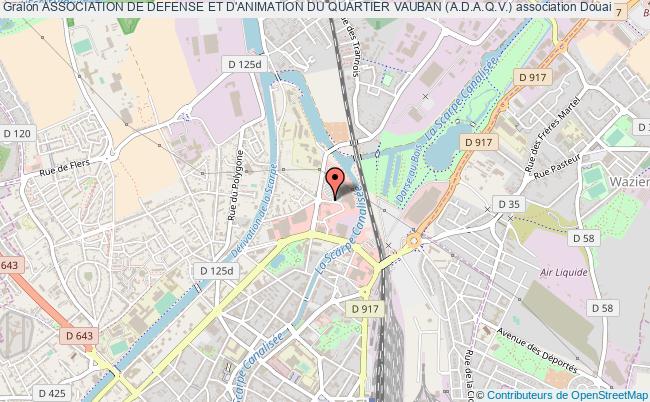 ASSOCIATION DE DEFENSE ET D'ANIMATION DU QUARTIER VAUBAN (A.D.A.Q.V.)