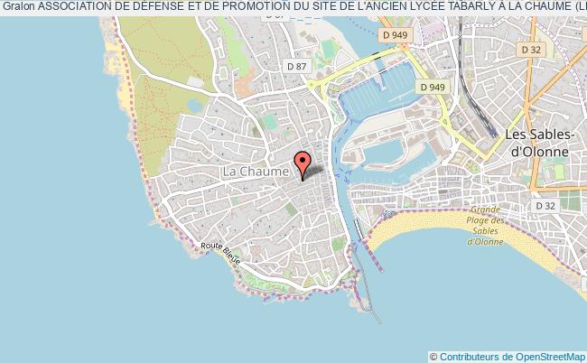 ASSOCIATION DE DÉFENSE ET DE PROMOTION DU SITE DE L'ANCIEN LYCÉE TABARLY À LA CHAUME (LES SABLES D'OLONNE)