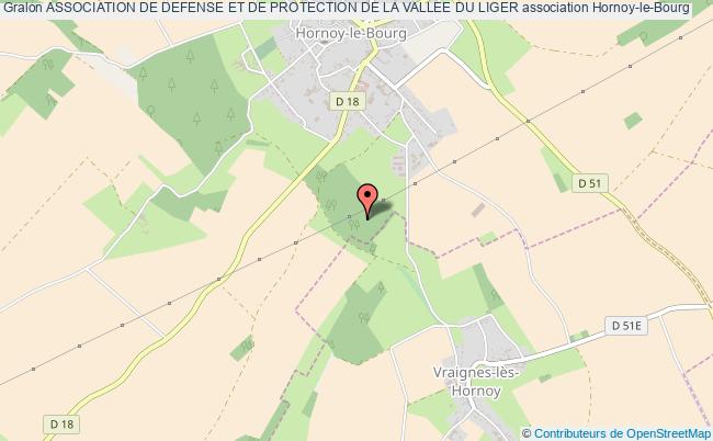 plan association Association De Defense Et De Protection De La Vallee Du Liger Hornoy-le-Bourg