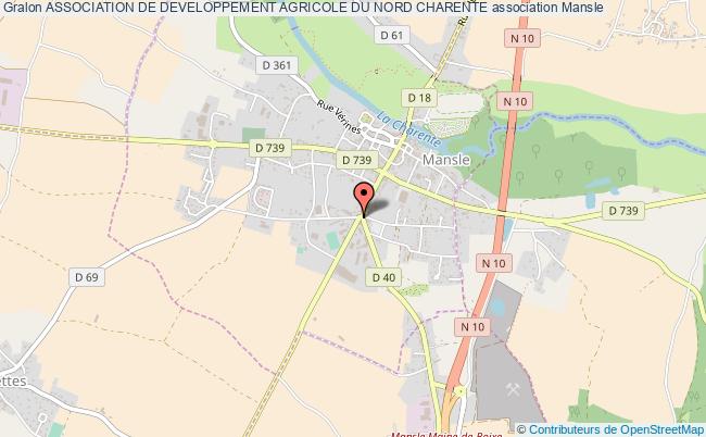 plan association Association De Developpement Agricole Du Nord Charente Mansle
