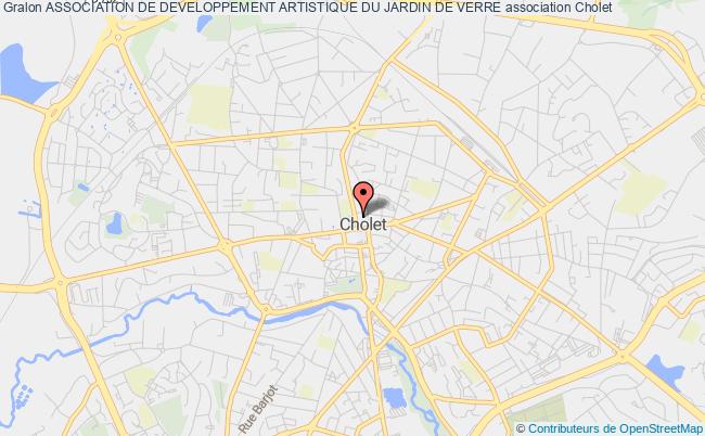 plan association Association De Developpement Artistique Du Jardin De Verre Cholet