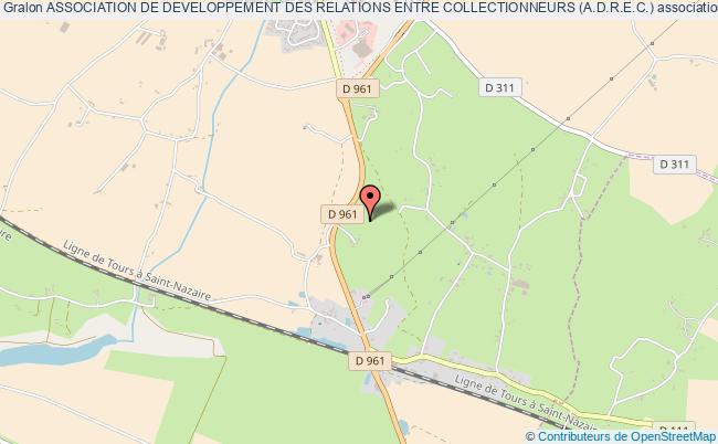 plan association Association De Developpement Des Relations Entre Collectionneurs (a.d.r.e.c.) Saint-Georges-sur-Loire