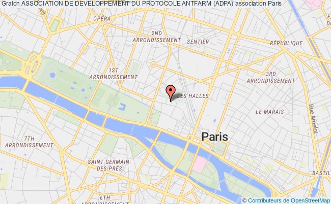 plan association Association De Developpement Du Protocole Antfarm (adpa) Paris