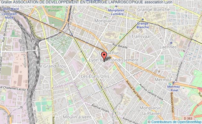plan association Association De Developpement En Chirurgie Laparoscopique Lyon