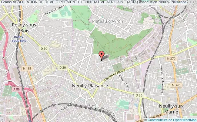 plan association Association De Developpement Et D'initiative Africaine (adia) Neuilly-Plaisance