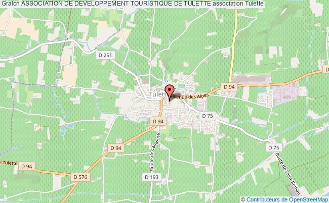 ASSOCIATION DE DEVELOPPEMENT TOURISTIQUE DE TULETTE