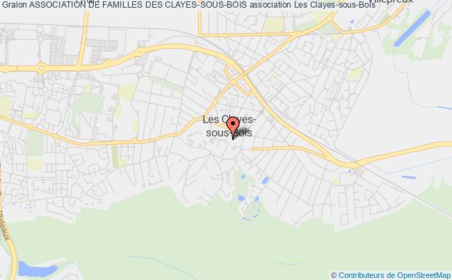 Carte des clayes sous bois