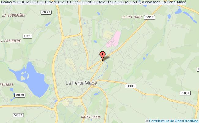plan association Association De Financement D'actions Commerciales (a.f.a.c.) La Ferté-Macé