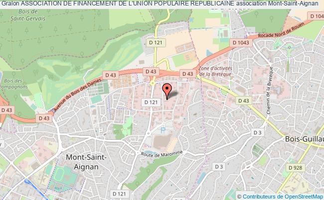 plan association Association De Financement De L'union Populaire Republicaine Mont-Saint-Aignan