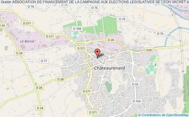 ASSOCIATION DE FINANCEMENT DE LA CAMPAGNE AUX ELECTIONS LEGISLATIVES DE LEON VACHET