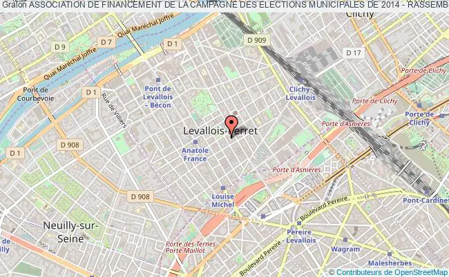 ASSOCIATION DE FINANCEMENT DE LA CAMPAGNE DES ELECTIONS MUNICIPALES DE 2014 - RASSEMBLEMENT POUR LEVALLOIS - LISTE CONDUITE PAR PATRICK BALKANY  (AFCEM - PB - 2014)