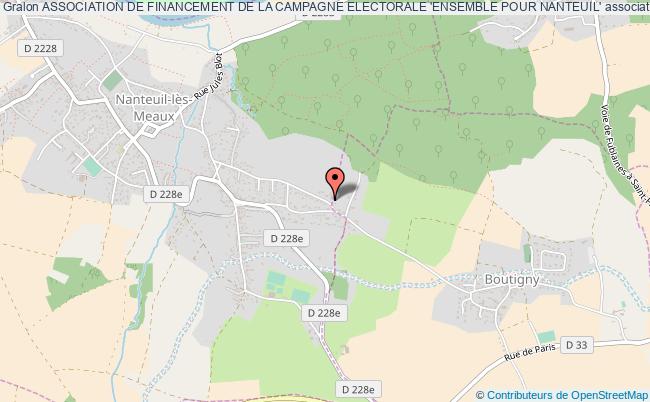 ASSOCIATION DE FINANCEMENT DE LA CAMPAGNE ELECTORALE 'ENSEMBLE POUR NANTEUIL'