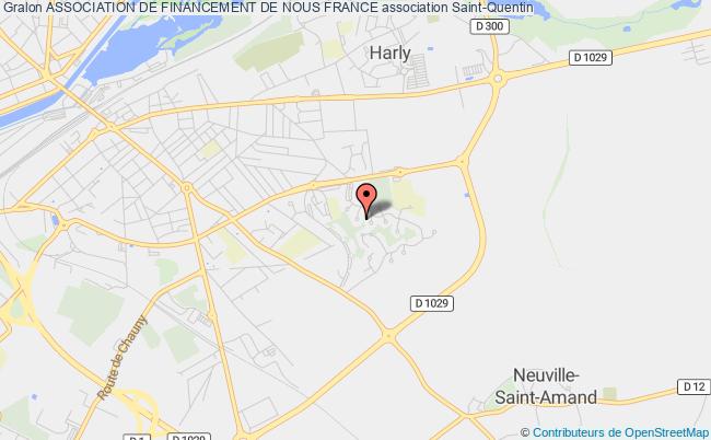 plan association Association De Financement De Nous France Saint-Quentin