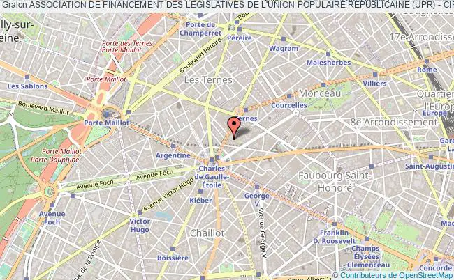 plan association Association De Financement Des Legislatives De L'union Populaire Republicaine (upr) - Circonscription  5 - Departement Du RhÔne (69) Paris