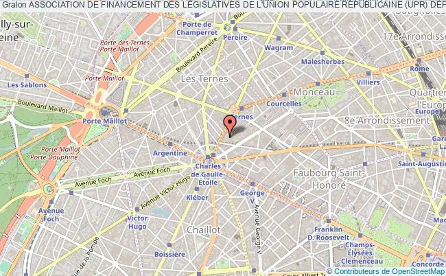 plan association Association De Financement Des LÉgislatives De L'union Populaire RÉpublicaine (upr) DÉpartement De Paris (75) - Circonscription 15 Paris