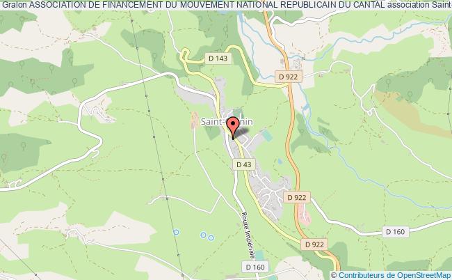 plan association Association De Financement Du Mouvement National Republicain Du Cantal Saint-Cernin